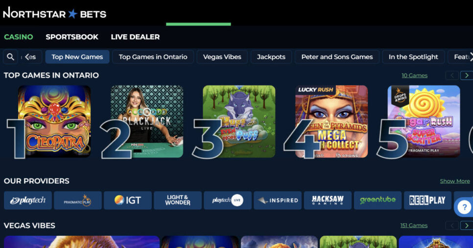 Casino avec licence Ontario - NorthStarBets